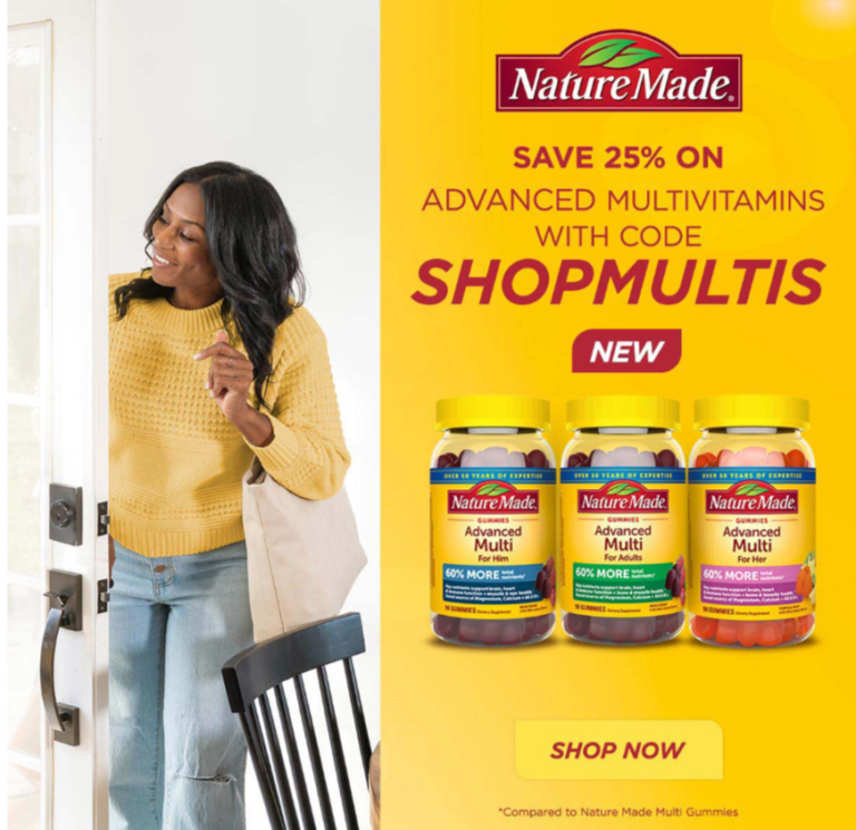 NatureMade 25% Off