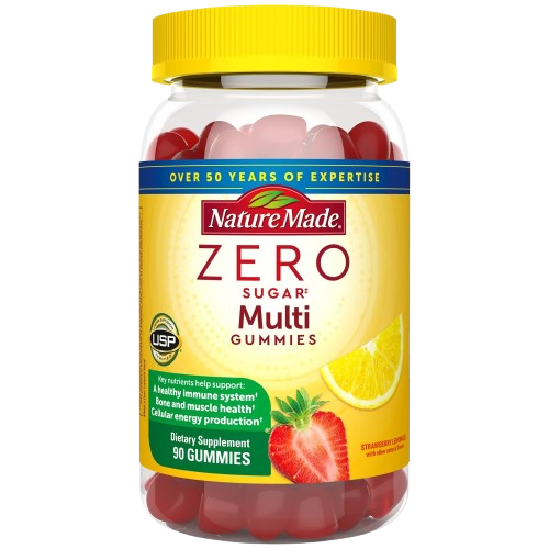 Zero Sugar NatureMade Gummies